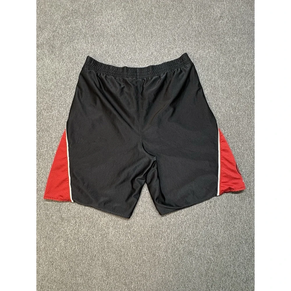 Vintage Nike Reversible Basketball Shorts Mens L NBA Portland Blazers Dazzle Y2K